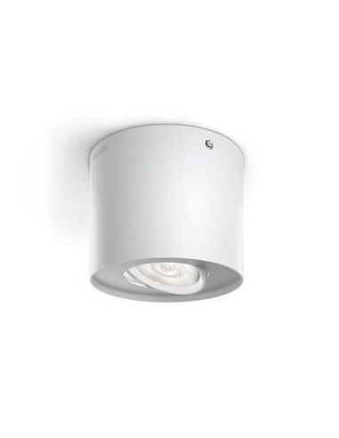 Foco de Techo o Pared PHASE Color Blanco 1x4.5W IP20 2700K IP20 | LeonLeds