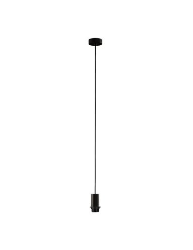 Base avec suspension noire texturée Floron "TYPE B" pour lampe PAMELA -Configurable-