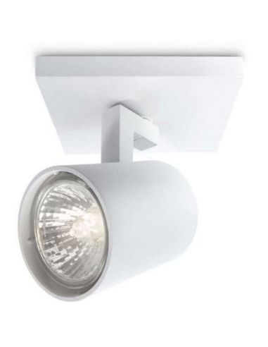 Spot Plafond/Mur Orientable RUNNER Blanc pour intérieur | LéonLeds