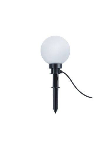 BOLO Farol Exterior Forma Bola Branco Ø20cm IP44 | LeonLeds