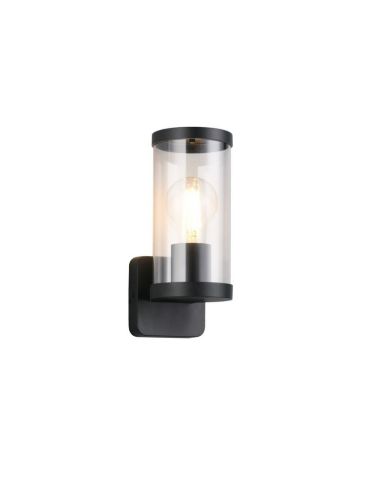 Aplique pared Exterior BONITO Negro IP44 | LeonLeds