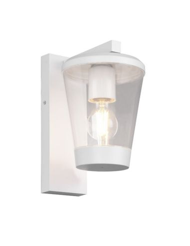 Applique d'extérieur classique CAVADO Couleur Blanc IP44 | LéonLeds