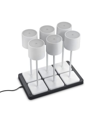 Pack de 6 Lampes de Table LED Dimmable - LeonLeds