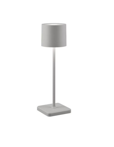 FERNANDEZ Lampe de table d'extérieur LED rechargeable USB-C IP54 | LéonLeds