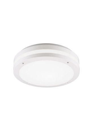 Plafón de Techo Exterior LED KENDAL Redondo Ø30cm 11W 1180lm 3000K IP54 | LeonLeds