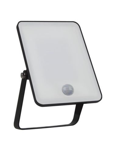 Projetor LED Externo 20W Com Sensor Preto Faixa ESSENCIAL 3000K/4000k/6500K IP65 | LeonLeds