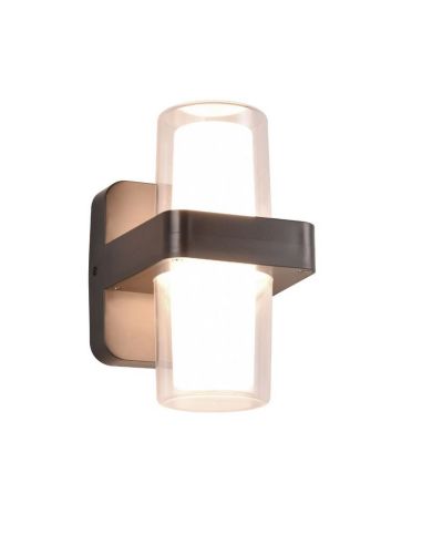 Aplique de pared Exterior LED LIMEIRA Luz Arriba y Abajo 3,5W | LeonLeds