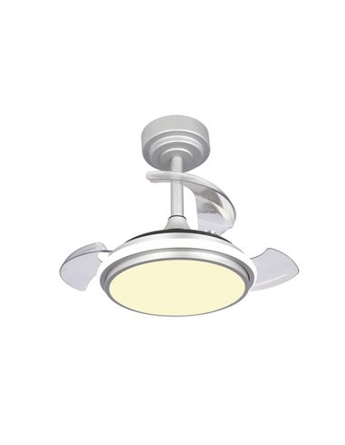 ANTILA Mini XS Ventilador LED Cinza 35W 3000Lm CCT