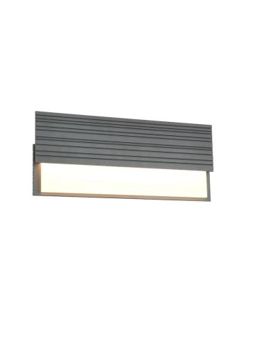 Aplique de Pared Exterior LED MARIZA ↔40cm 10W 3000K IP44 | LeonLeds