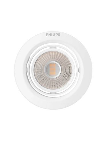 Downlight LED Empotrable POMERON 5W 2700K EyeComfort Ø107,4mm | LeonLeds