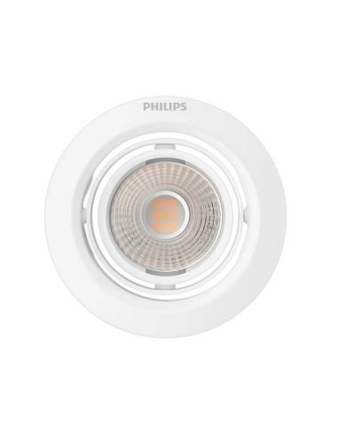 Downlight LED Empotrable POMERON 7W 2700K EyeComfort Ø107,4mm | LeonLeds