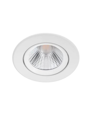 SPARKLE Embutida LED Downlight 5.5W Luz Quente 2700K 350lm Ø85mm | LeonLeds