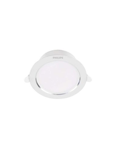 Pack 3 Downlight LED Empotrable DIAMOND CUT G2 3.5W Luz Cálida 3000K Ø95mm Blanco | LeonLeds