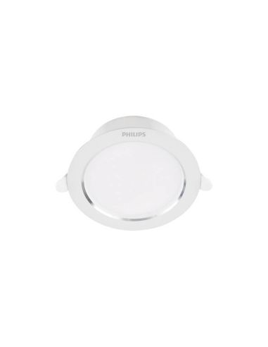 Downlight LED Encastrable DIAMOND CUT G2 4,5W 3000K Ø105mm Blanc | LéonLeds