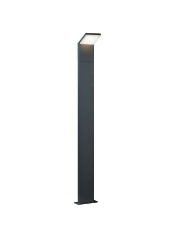 Poste Exterior LED PEARL Altura 100cm 8W 3000K Jardines y Patios | LeonLeds