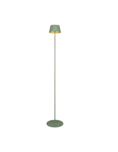 SUAREZ Lampadaire LED à intensité variable avec capteur 1,5 W Lumière chaude 3000 K Vert | LéonLeds