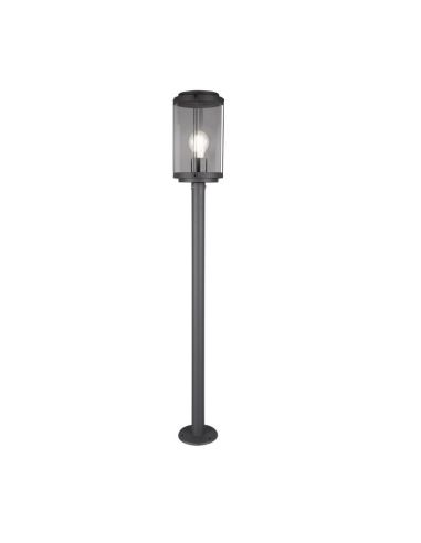 Poteau d'extérieur classique TANARO Ampoule excl. 1x E27 max. 40W Anthracite | LéonLeds