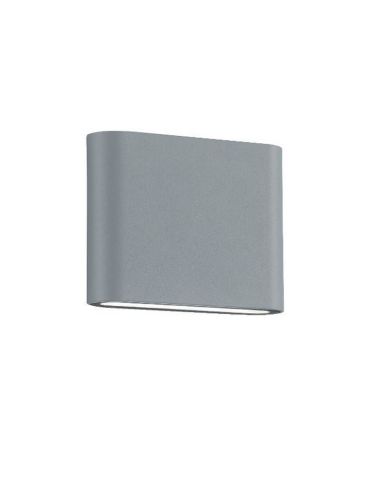 Aplique de pared LED THAMES 17x9cm Luz Arriba y Abajo 4,5W 3000K IP44 | LeonLeds