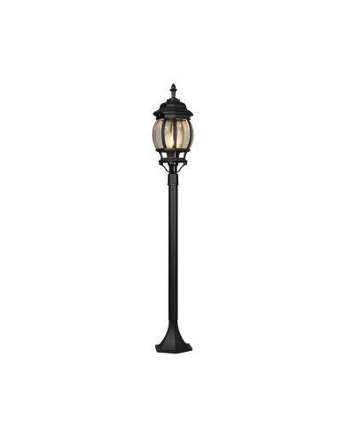 Poste exterior estilo vintage 100cm ELVO IP23 | LeonLeds