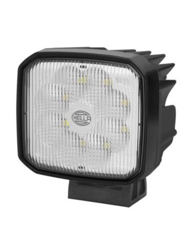 Faro de trabajo LED muy potente Hella 39W 4.400Lm Óptica de trabajo 12V/24V Ultra Beam S Deutsch 1GA 995 706-001