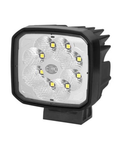 Faro de trabajo LED muy potente Hella 39W 4.400Lm Óptica Largo Alcance 12V/24V Ultra Beam S Deutsch 1GA 995 706-011 | LeonLeds