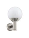 Aplique de Pared Bola Exterior NISIA-Z Conectada 9W IP44 | LeonLeds