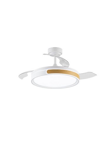 Ventilateur de plafond LED à pales repliables MOVIC 72W 7920Lm CCT