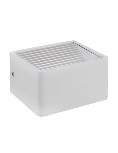 Aplique LED 8x13,5cm DONINNI 1 6,2W 550lm 3000K IP55 Branco