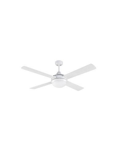 Ventilador de techo motor AC MILLAR blanco con luz 2xE27