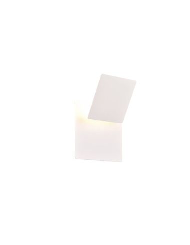 Aplique LED MIO 6W 3000K Iluminação ambiente quadrada | LeonLeds