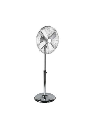 Ventilador de pé muito potente Ø44cm YSTAD com 3 velocidades de altura ajustável | LeonLeds