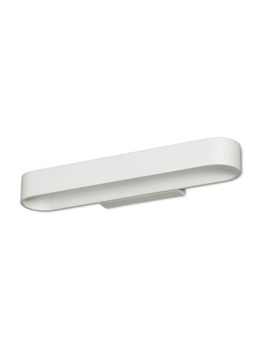 Applique murale LED Gala 43cm blanc/noir/or 20W 2430lm, 2700K-3000K avec interrupteur coulissant