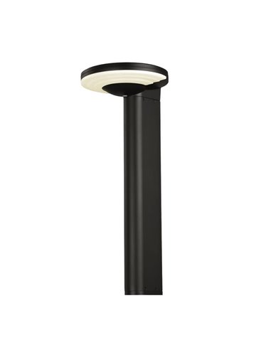 Baliza LED Solar para exterior GLOSS Antracita Texturado, 5W 3000K 500lm, IP65, Batería integrada