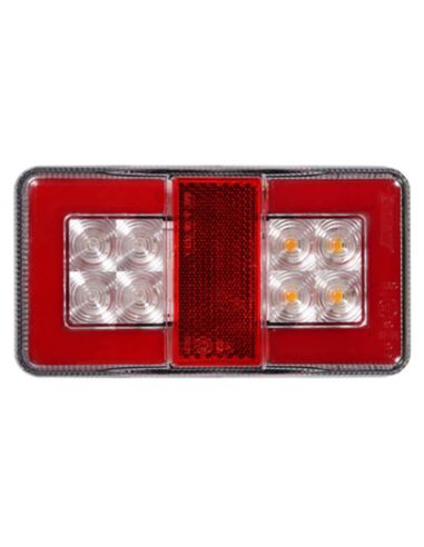 Piloto Trasero LED 4 Funciones Efecto Neon 12/24V Lucidity | LeonLeds