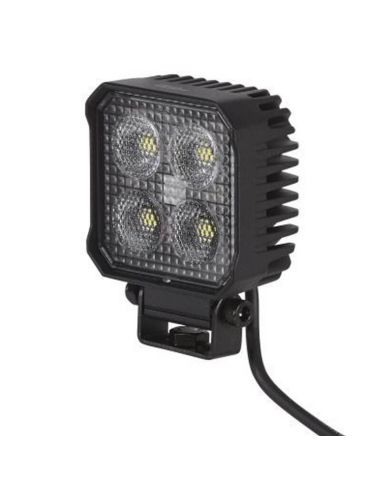 Faro de Trabajo LED cuadrado Mini Hella Value Fit TS1700 1700Lm 12V 24V con cable