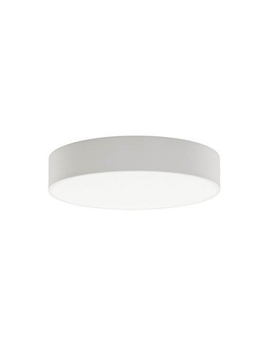 Plafonnier LED circulaire ISIA Ø40cm Blanc/Noir/Or, 40W 3660lm, Kelvin 3000K-4000K Interrupteur à glissière avec interrupteur à 