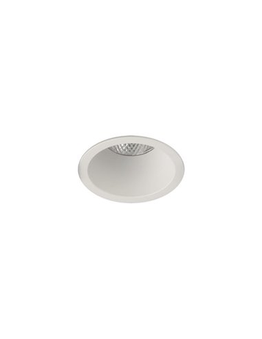 Downlight empotrable LED COB blanco KIDAL, Ø10cm 13W IP44 2700K/3000K/4000K 1160lm/1260lm/1370lm respectivamente