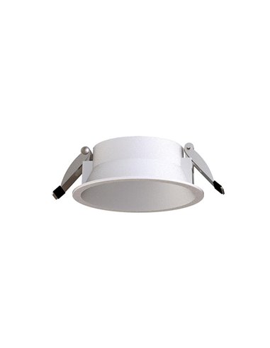 SUNSET 15W LED Downlight embutido branco/preto/moldura dourada