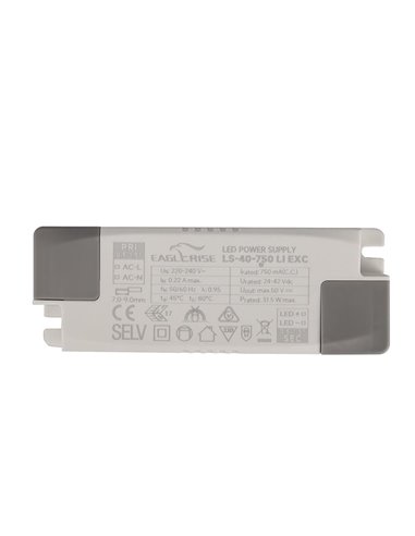 Driver SUNSET 30W On/Off blanc Non Gradable On/Off ni Gradable Triac/Dali