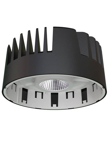 Downlight Empotrable LED SUNSET Ø14cm 30/40W Heat Sink Blanco, 2700K ( 2330/3045 Lm) /  3000K (2495/3215 Lm) / 4000K (2665/3480 