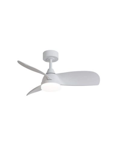 Ventilador LED de techo BYAN Blanco 18W 2000Lm CCT Dim