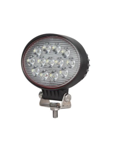 Faro LED Ovalado potente optica de trabajo 39W 3100Lm con conector Deutsch CA 5751