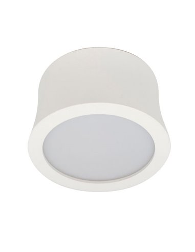 Foco LED GOWER Arena, blanco/negro con color de luz a elegir 3000K 520 Lm/ 4000K 560 Lm 