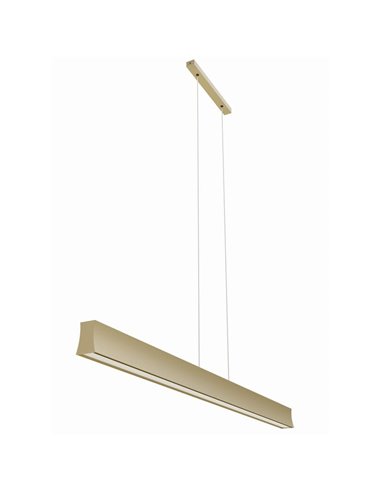 Lâmpada Linear LED Minimalista HANOK 38W 3000K 110º Areia 3000K 2850 Lm