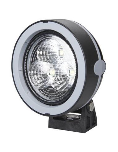 Faro LED redondo Hella Mega Beam Gen. IV 2.500Lm Campo Ancho 1GM 996 136-501 Hella