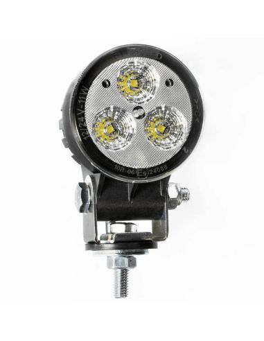 Faro LED Redondo de trabajo Mini FT-362 LED 1.200Lm 11W Óptica de Trabajo Hella