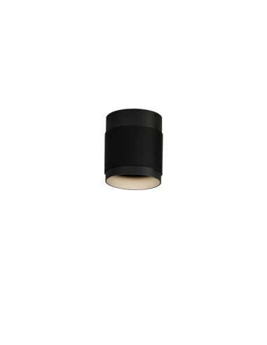 Plafon LED LUX 18W 3000K 2130lm Preto/Dourado | LeonLeds