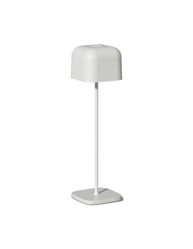 Lampe de table LED portable STROLL 3,5W 296Lm, interrupteur tactile, batterie intégrée, intensité réglable et 2200K-2700K