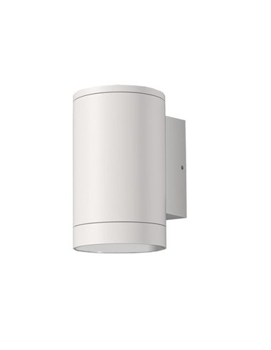 Aplique de pared exterior NORI 1 Luz Blanco Texturado, para bombilla E27 de 15W, IP65