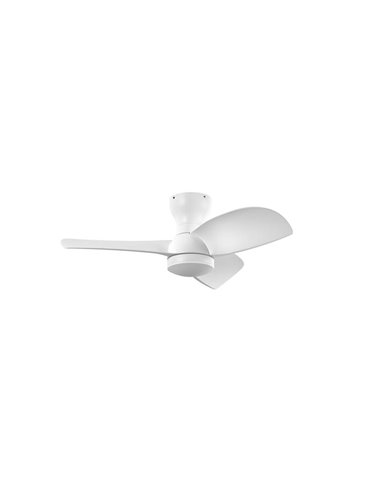 Ventilateur de plafond LED 24W CRETA blanc Ø915mm DC 30W 3A LED 24W CCT+RC